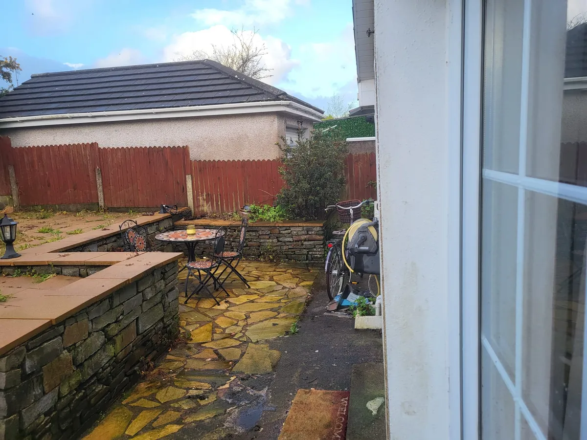 Site excavation and ground leveling preparation for backyard renovation