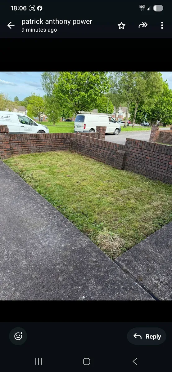 Front lawn clearance and garden maintenance service in Cork